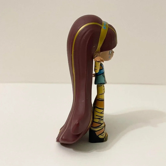 2014 Monster High Vinyl Collection Cleo De Nile 4 Inch Mini Figure Mattel - Picture 10 of 15